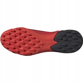 Botas de fútbol adidas Predator 20.3 Ll Tf EE9576 rojo blanco rojo 6