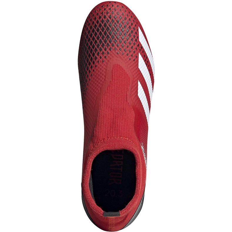 Botas de fútbol adidas Predator 20.3 Ll Fg EE9554 rojo rojo 1