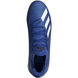 Botas de fútbol adidas X 19.3 Tf EG7155 azul azul 2