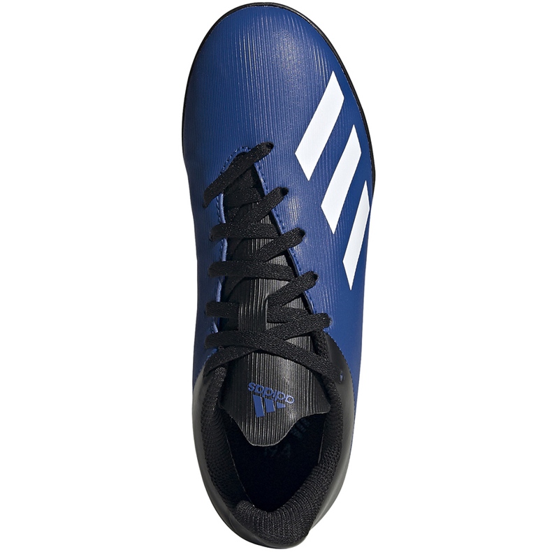 Botas de fútbol adidas X 19.4 Tf Jr FV4662 azul azul 1