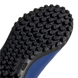 Botas de fútbol adidas X 19.4 Tf Jr FV4662 azul azul 5