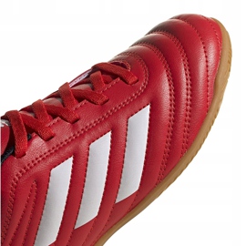 Adidas Copa 20.4 In Jr rojo zapatos de fútbol EF1928 3