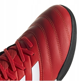 Adidas Copa 20.3 Tf zapatos de fútbol rojo G28545 3