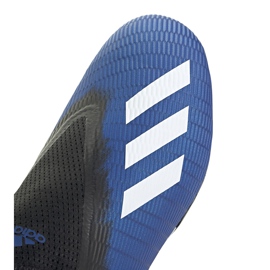 Zapatillas de fútbol Adidas X 19.3 Ll Fg azul-negras EG7178 3