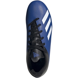 Adidas X 19.4 FxG Junior zapatos de fútbol azul-negro EF1615 2