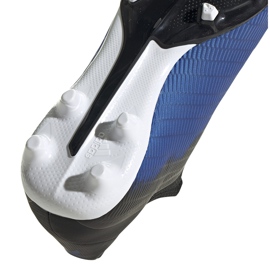 Zapatillas de fútbol Adidas X 19.3 Ll Fg azul-negras EG7178 5