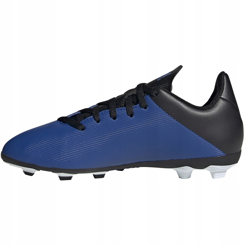 Adidas X 19.4 FxG Junior zapatos de fútbol azul-negro EF1615 1