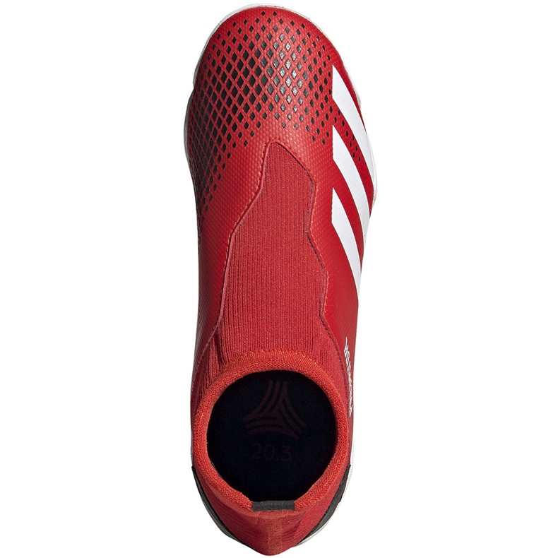 Botas de fútbol adidas Predator 20.3 Ll In Junior EF1952 multicolor rojo 1