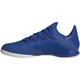 Botas de fútbol Adidas X 19.3 In EG7154 azul azul 2