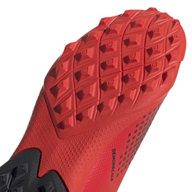 Botas de fútbol adidas Predator 20.3 Ll Tf Jr EF1949 rojo rojo 5