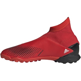 Botas de fútbol adidas Predator 20.3 Ll Tf Jr EF1949 rojo rojo 2
