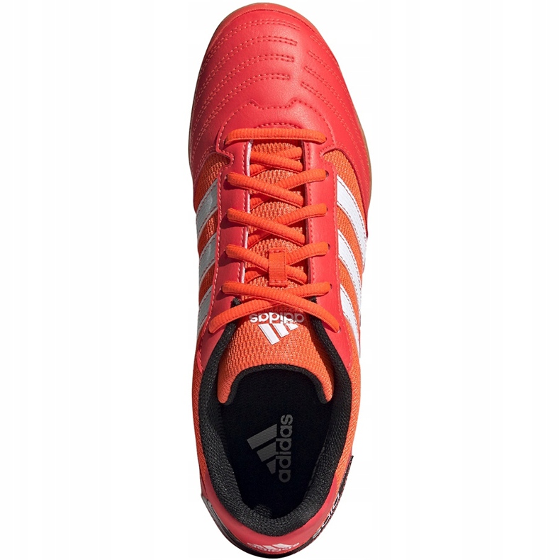 Zapatillas de fútbol adidas Super Sala rojas FV2561 rojo rojo 1