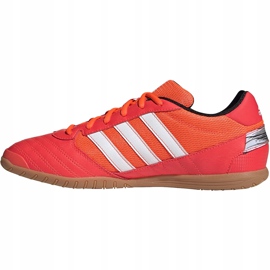 Zapatillas de fútbol adidas Super Sala rojas FV2561 rojo rojo 2