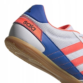 Zapatillas de fútbol adidas Super Sala blancas FV2560 blanco blanco 4