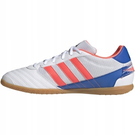 Zapatillas de fútbol adidas Super Sala blancas FV2560 blanco blanco 2
