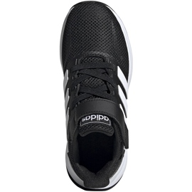 Zapatillas adidas Runfalcon C para niños negras y blancas EG1583 blanco negro 1