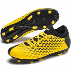 Botas de fútbol Puma Future 5.4 Fg Ag Junior 105810 03 amarillo amarillo 3