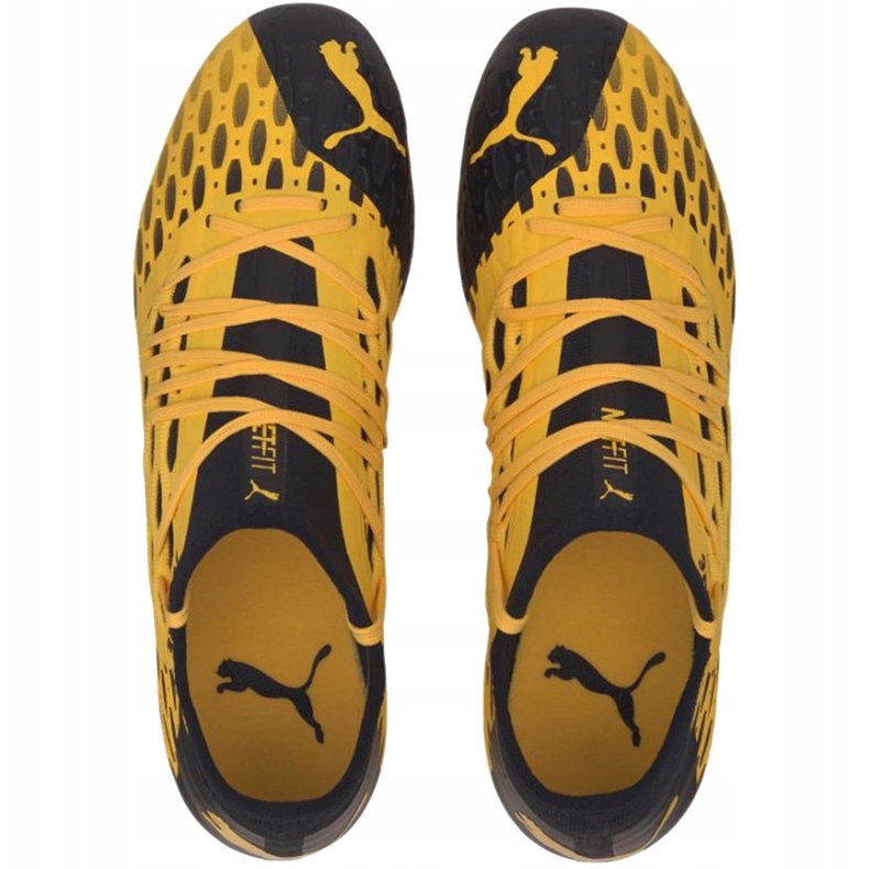 Botas de fútbol Puma Future 5.3 Netfit Fg Ag 105756 03 amarillo amarillo 2