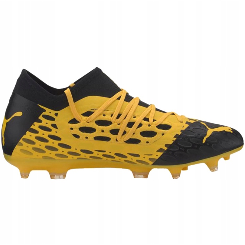 Botas de fútbol Puma Future 5.3 Netfit Fg Ag 105756 03 amarillo amarillo 1