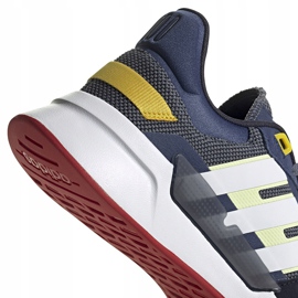 Zapatillas de hombres adidas Run90S azul marino y blanco EG8656 multicolor 4