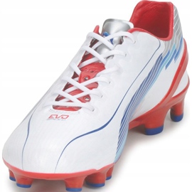 Botas de fútbol Puma Evo Speed ​​1 Fg blanco-rojo-azul 102527 01 3