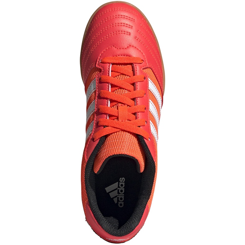 Adidas Super Sala Junior rojo zapatos de fútbol FV2639 1