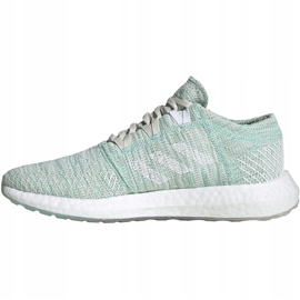 Adidas Pureboost Go W menta zapatillas B75827 gris verde 2