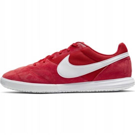 Zapatillas de fútbol Nike Premier Ii Sala Ic rojas AV3153 611 negro rojo 2