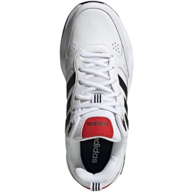 Zapatillas hombre adidas Strutter blancas y negras EG2655 blanco negro rojo 1