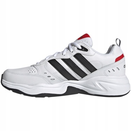 Zapatillas hombre adidas Strutter blancas y negras EG2655 blanco negro rojo 2