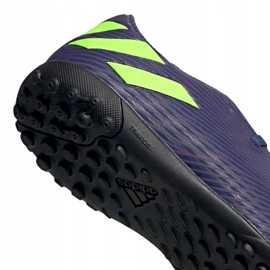 Botas de fútbol adidas Nemeziz Messi 19.4 Tf Junior EF1818 azul marino azul marino 4