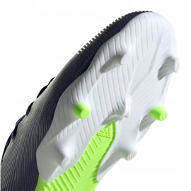 Botas de fútbol adidas Nemeziz Messi 19.3 Fg Junior EF1814 amarillo violeta 5