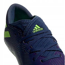 Botas de fútbol adidas Nemeziz Messi 19.3 Fg Junior EF1814 amarillo violeta 3