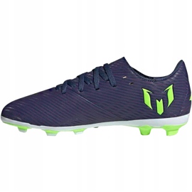 Botas de fútbol adidas Nemeziz Messi 19.4 FxG Junior EF1816 violeta violeta 2