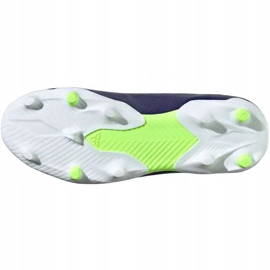 Botas de fútbol adidas Nemeziz Messi 19.3 Fg Junior EF1814 amarillo violeta 6
