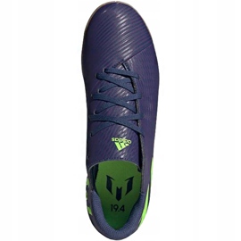 Botas de fútbol Adidas Nemeziz Messi 19.4 In EF1810 azul marino azul marino 1