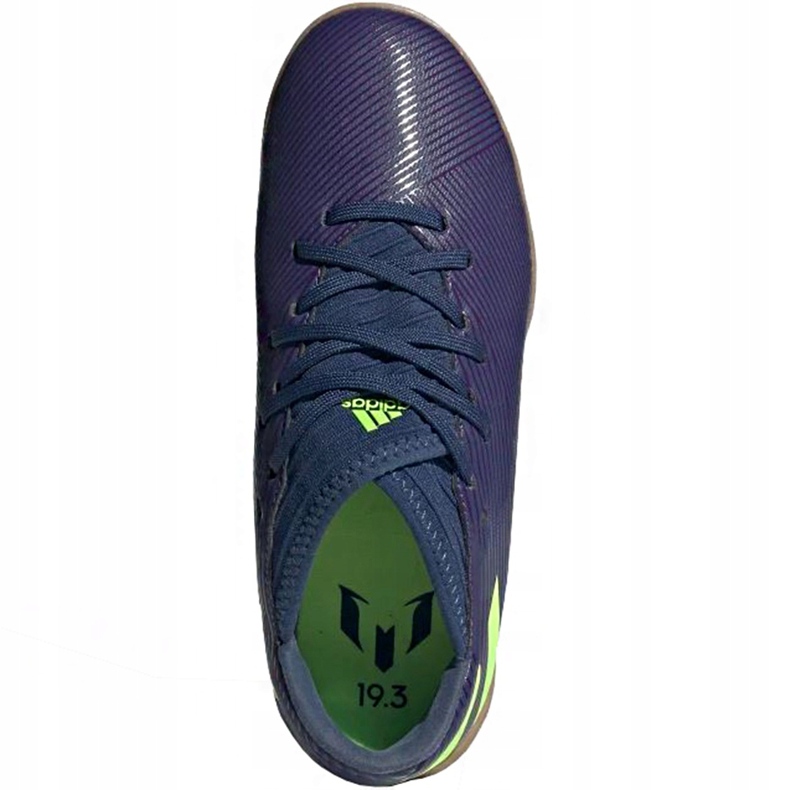 Botas de fútbol Adidas Nemeziz Messi 19.3 In Junior EF1815 azul marino azul marino 1