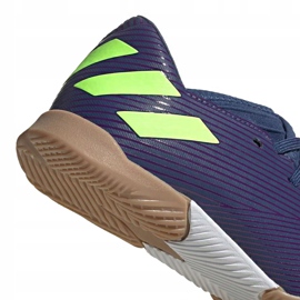 Botas de fútbol Adidas Nemeziz Messi 19.3 In Junior EF1815 azul marino azul marino 4