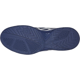 Zapatillas de voleibol Asics Gel-Task azul-rojo B704Y 400 para hombre azul marino multicolor azul marino 6