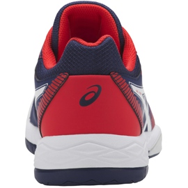 Zapatillas de voleibol Asics Gel-Task azul-rojo B704Y 400 para hombre azul marino multicolor azul marino 5