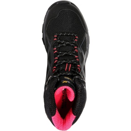 Zapatos de mujer Regatta Wms Kota Mid negro y rosa RWF490 7HQ 1
