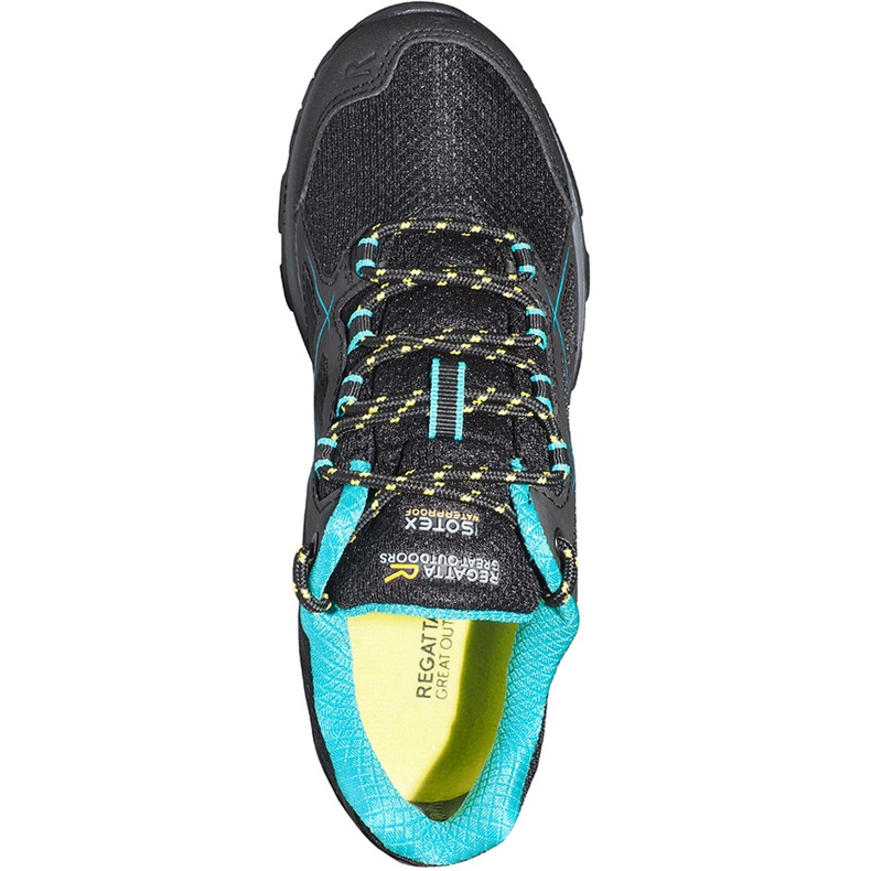 Zapatos de mujer Regatta Wms Kota Low negro y azul RWF489 41QF gris 1