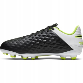 Zapatillas de fútbol Nike Tiempo Legend 8 Academy FG / MG Junior AT5732 007 negro negro 2