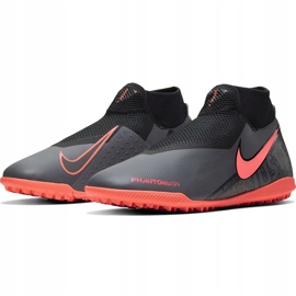 Zapatillas de fútbol Nike Phantom Vsn Academy Df Tf AO3269 080 gris gris 3