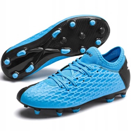 Botas de fútbol Puma Future 5.4 Fg Ag Junior 105810 01 azul marino azul 3