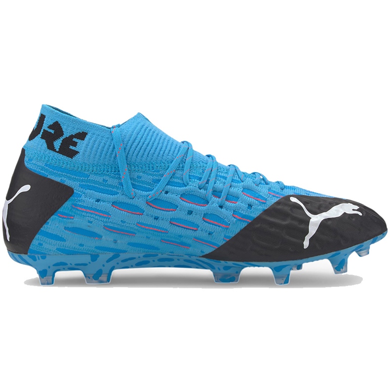 Botas de fútbol Puma Future 5.1 Netfit Fg Ag 105755 01 azul azul 1