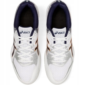 Zapatillas de voleibol Asics Gel Rocket 9 1071A030 102 para hombre blanco blanco 1