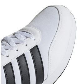 Adidas V Racer 2.0 zapatillas blancas y negras B75796 blanco negro 3