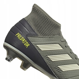 Botas de fútbol adidas Predator 19.3 Sg EG2830 gris gris 4