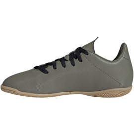 Verde adidas X 19.4 In Junior botas de fútbol EF8379 2
